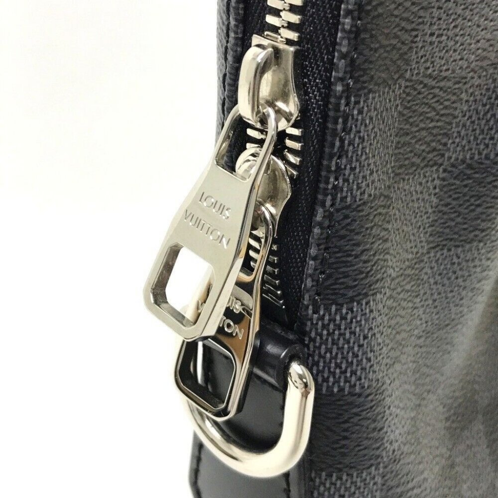 Authentic LOUIS VUITTON Damier-Graphite Porte-Document-Joule 2WAY Bag - Picture 7 of 9